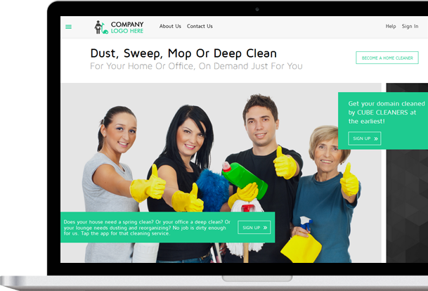home cleaning services business