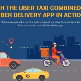 taxi with delivery app