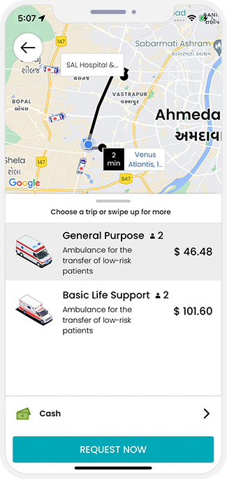 uber for ambulance