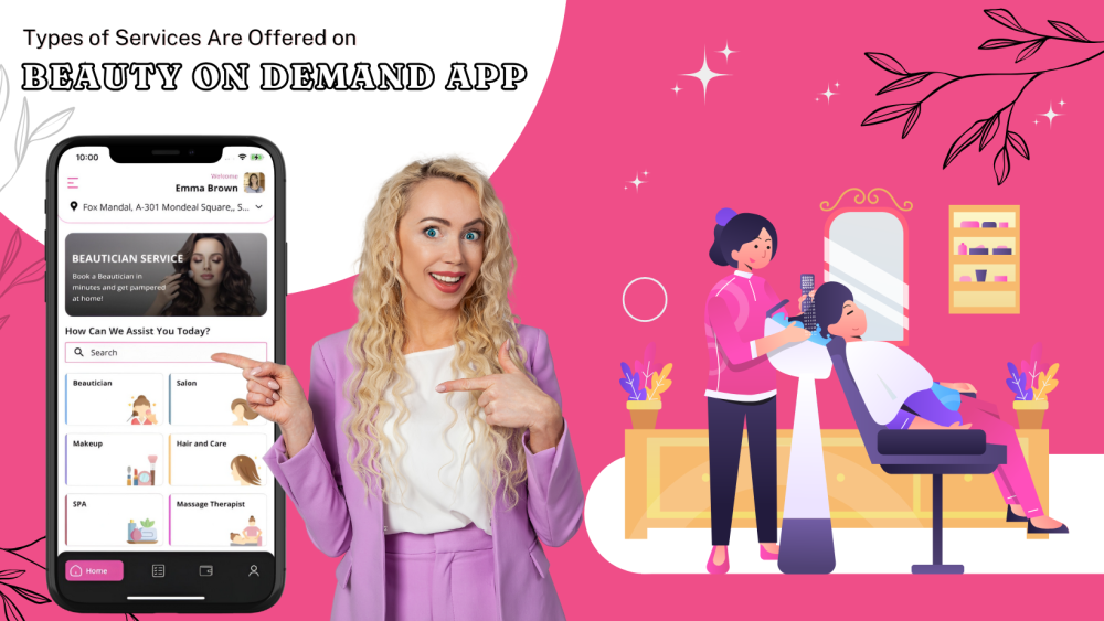 hair salon booking app
