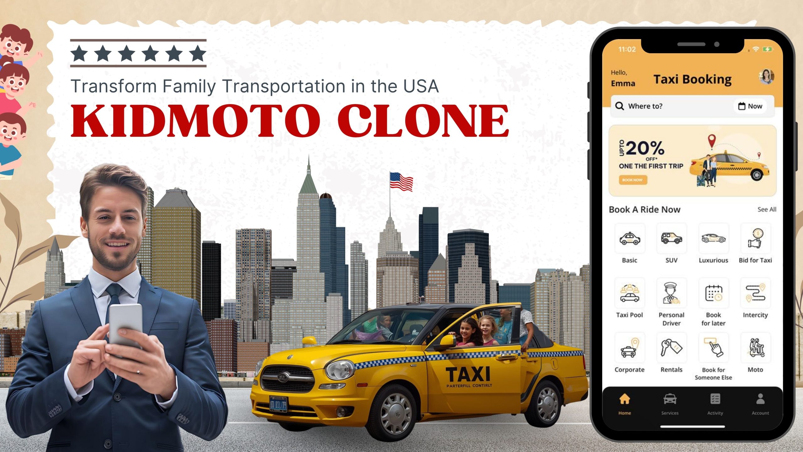 Kidmoto Clone in usa