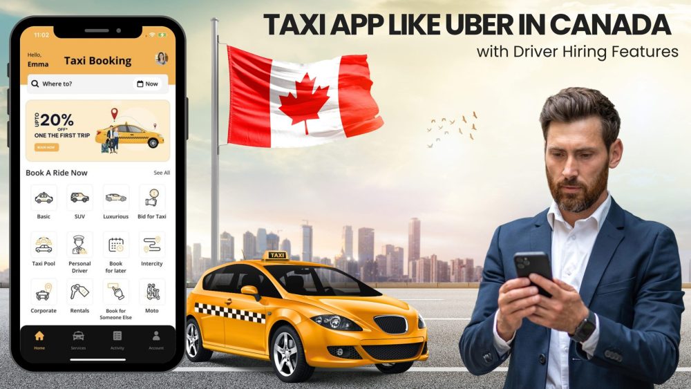 Taxi App like Uber in Canada