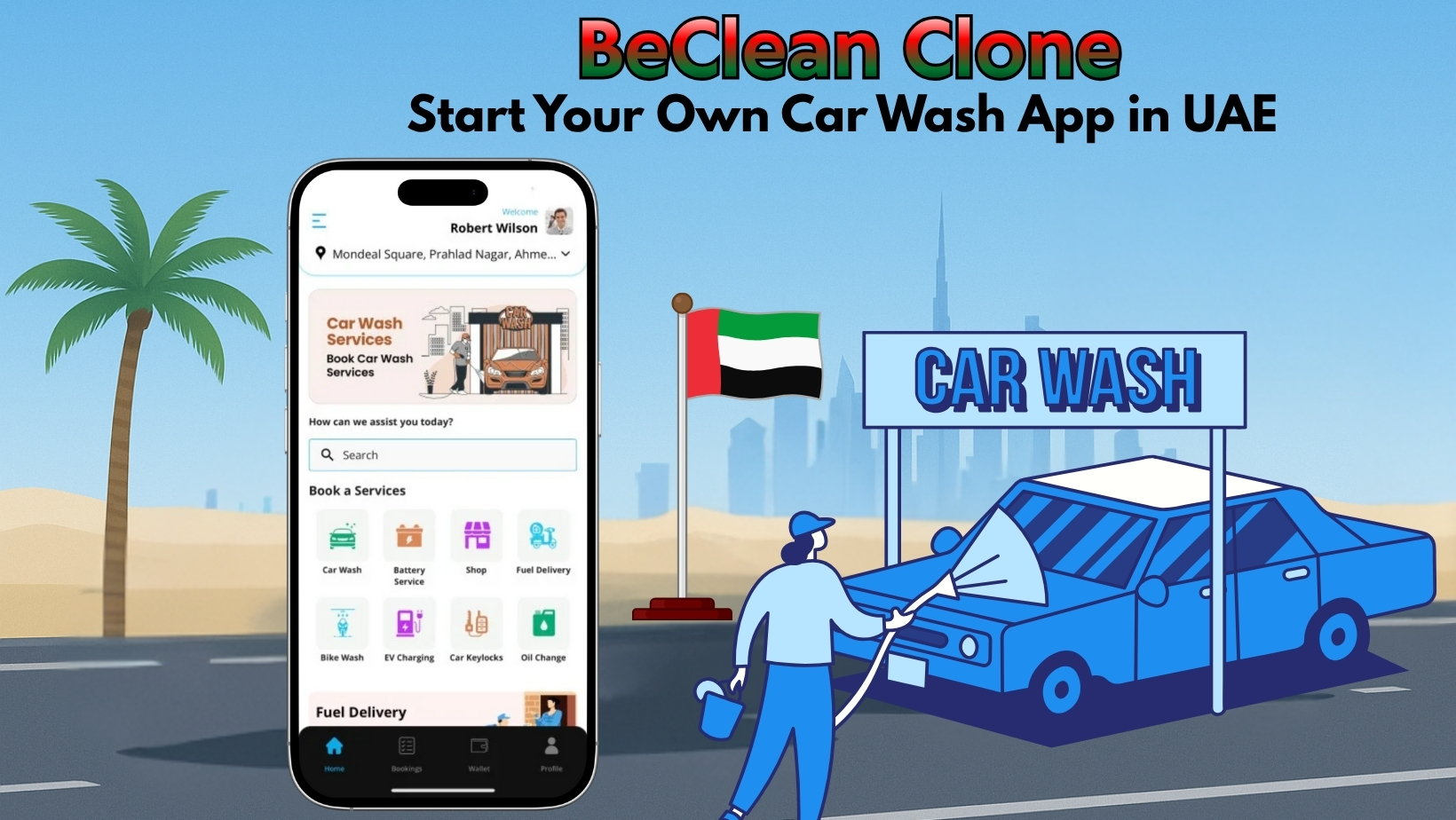 car wash app uae