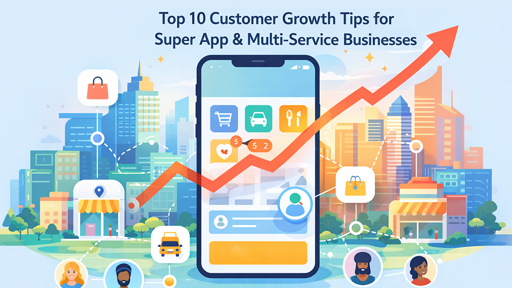 Super App Customer Growth Tips