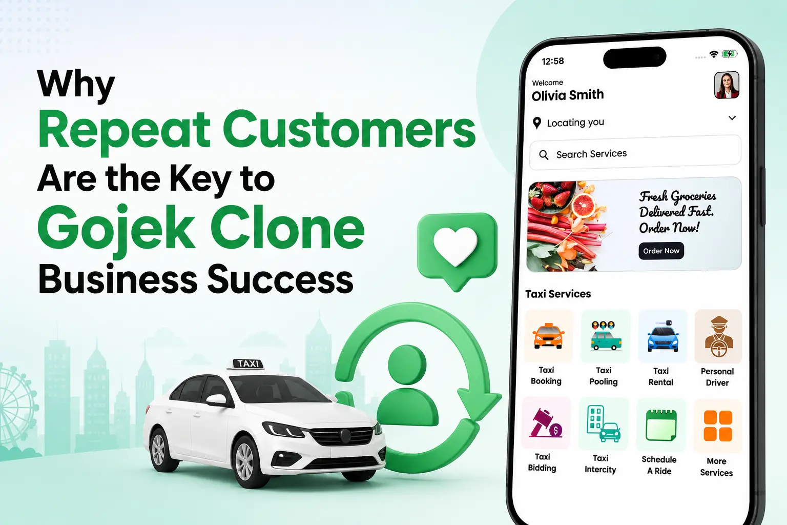 customer retention gojek clone business
