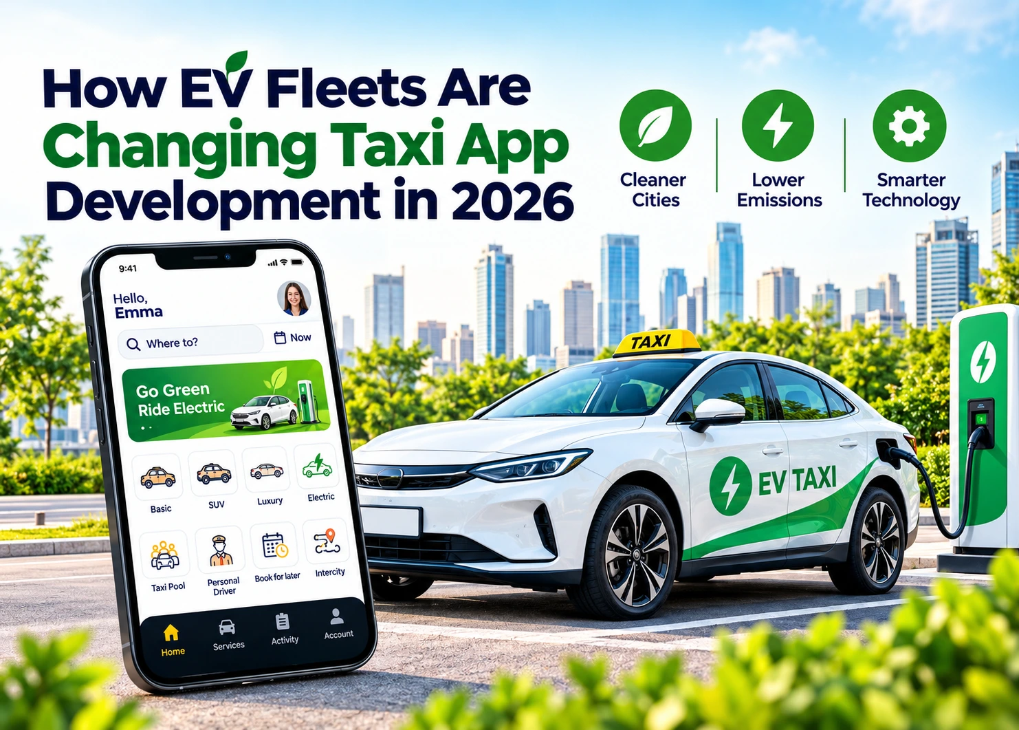 How EV Fleets Are Changing Taxi App Development in 2026