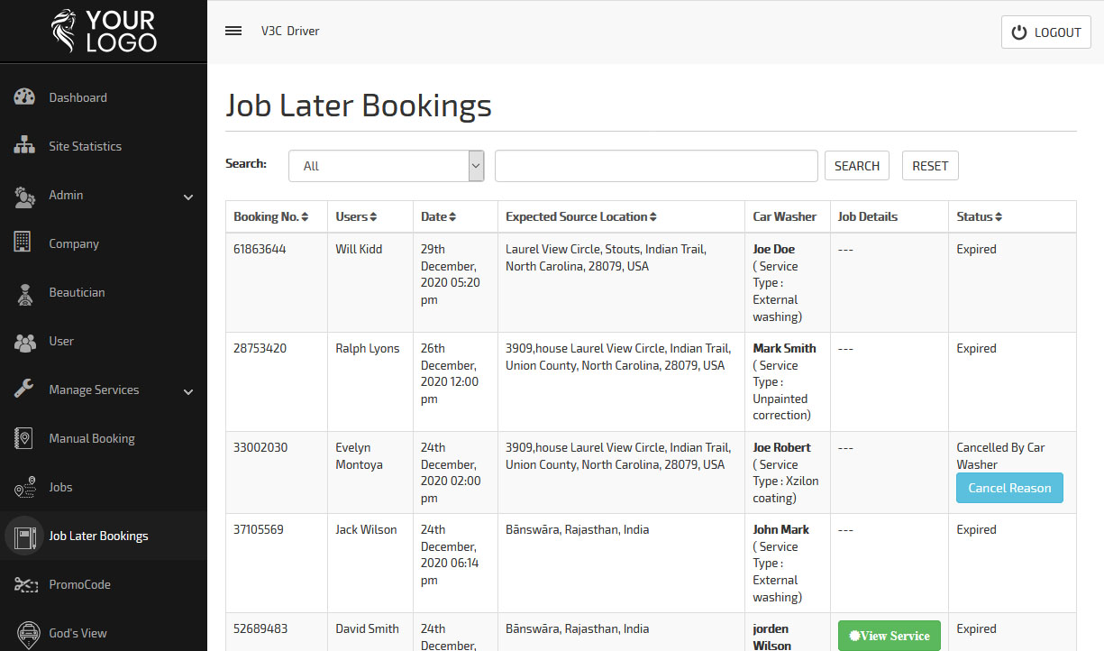 job details