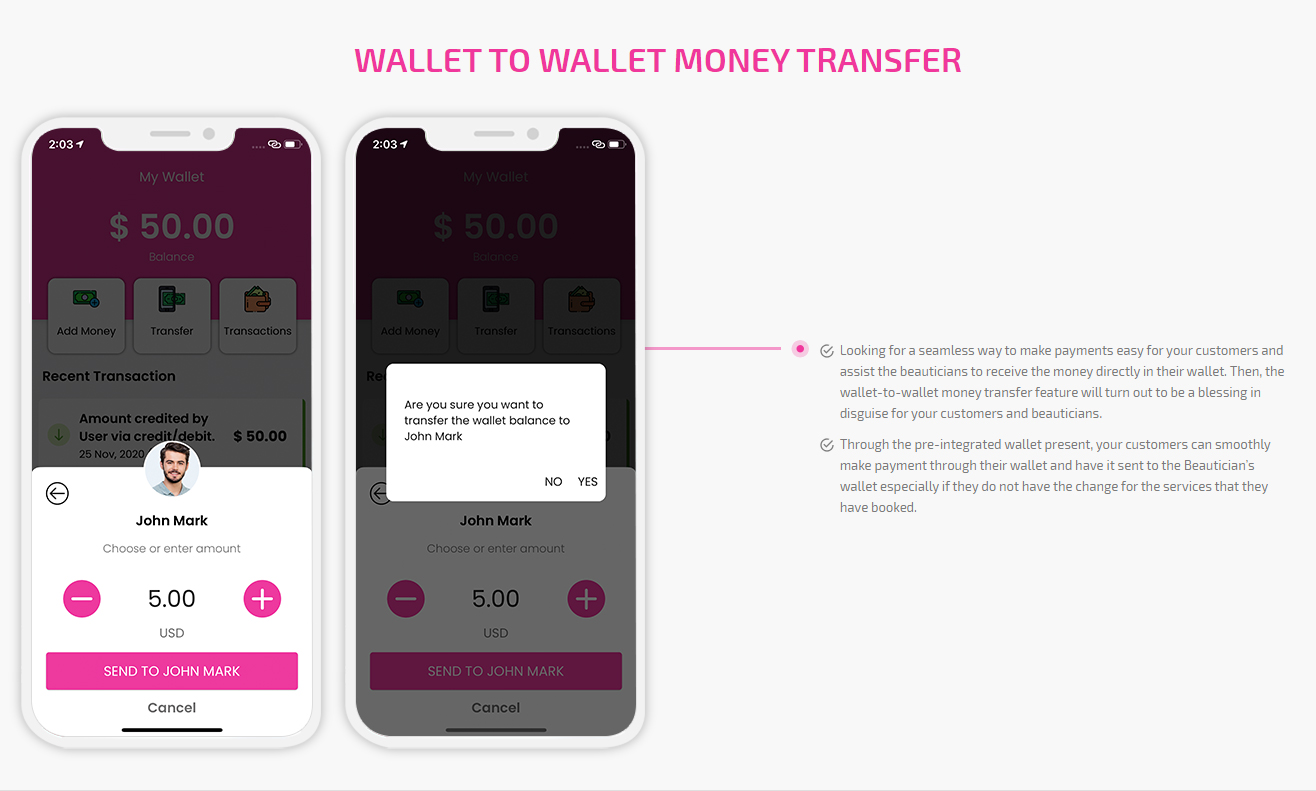 wallet intigration