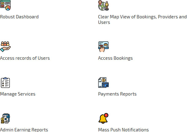 admin features