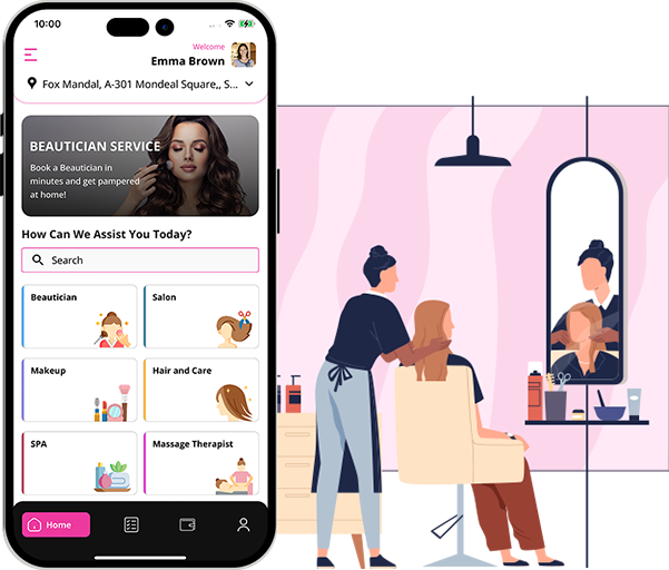 beautician app clone