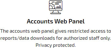 Accounts Web Panel
