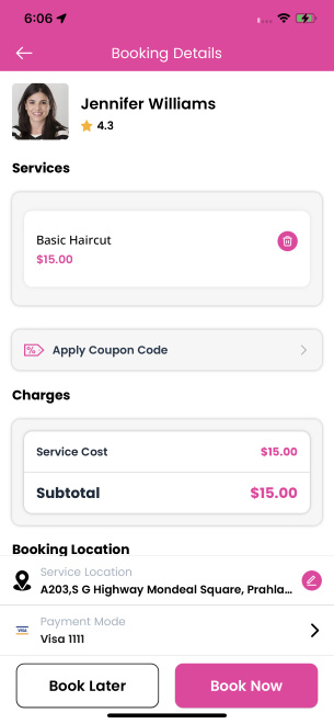 edit cart and checkout