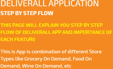 deliverall application flow