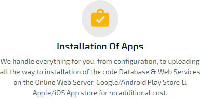 Application installation