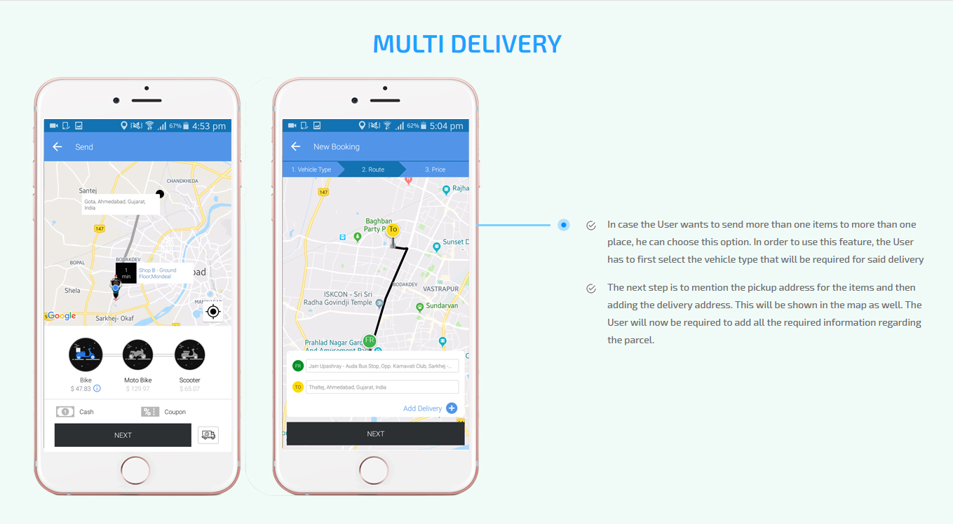 multi delivery