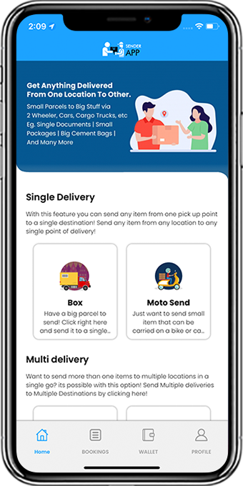 on demand delivery business