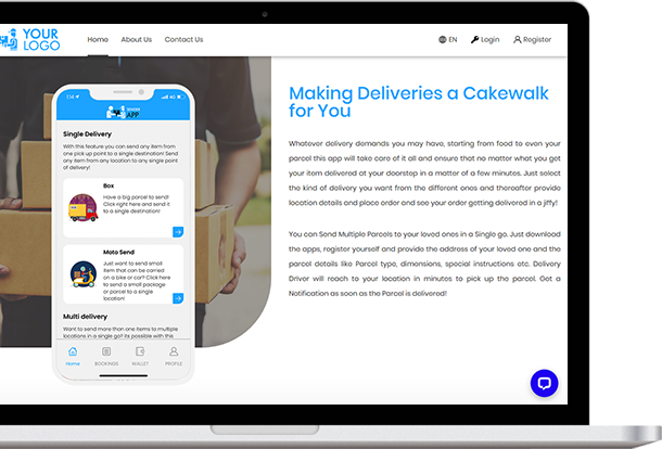 web panel uber delivery app web panel