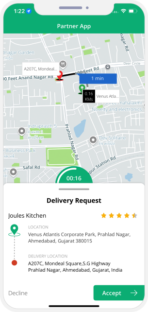 provider accept request