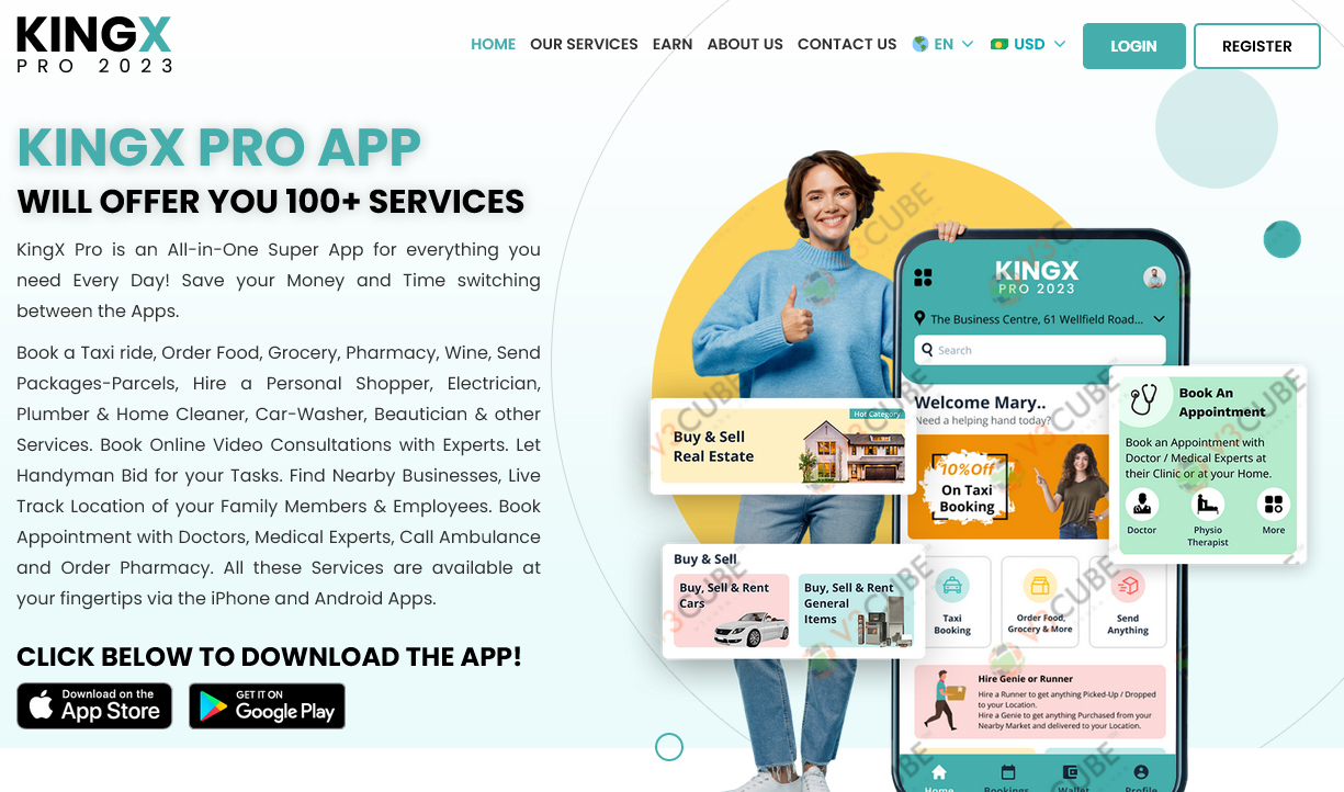 gojek clone website