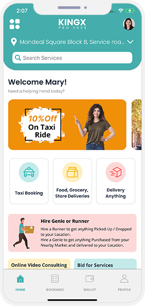 user app