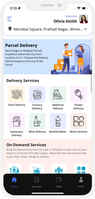 user request for service