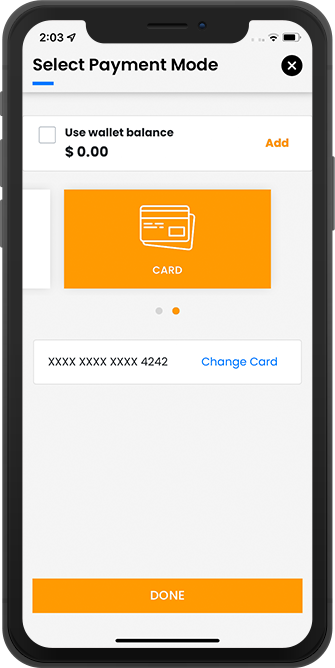use choose payment method