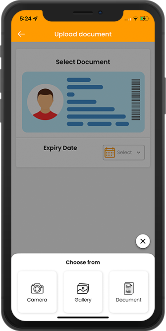 driver upload documents