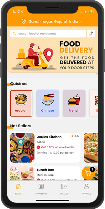 user rate & review to restaurant & driver