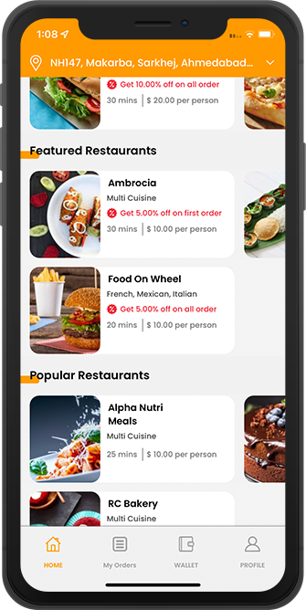 list of restaurant