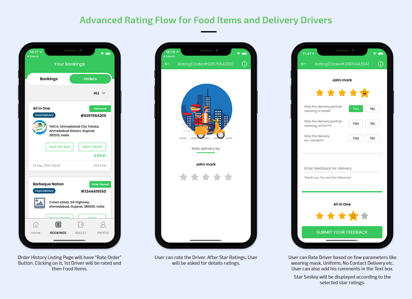 Advanced Rating Flow