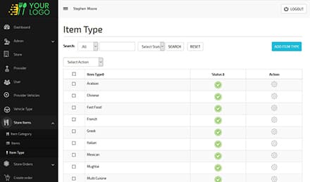 Admin Panel