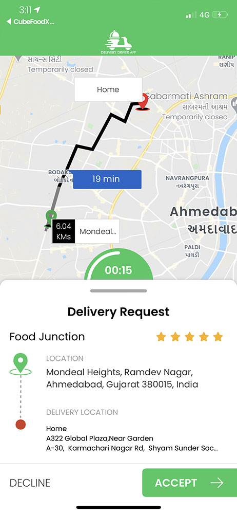 delivery driver profile