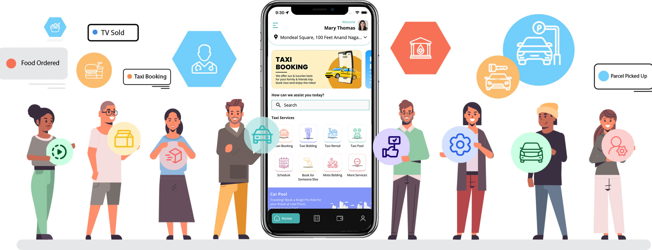 Gojek Clone-On-Demand Multi-Services App Solution