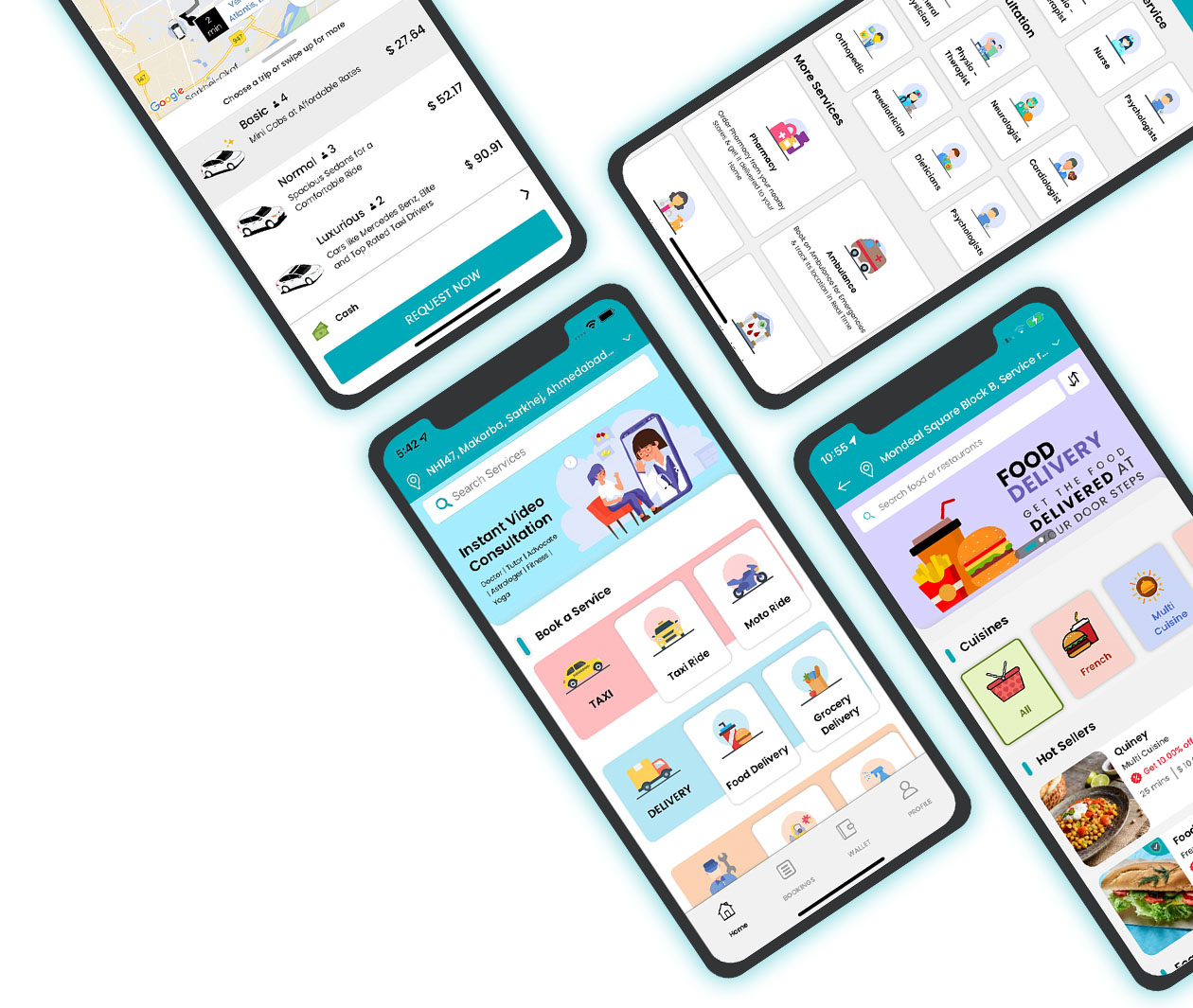 Gojek Clone On Demand Multi Service App