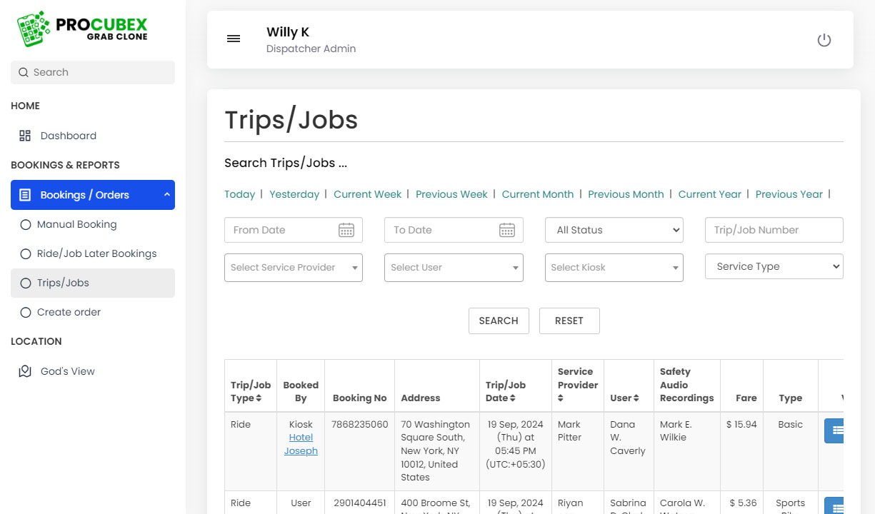 Accounting Web Panel