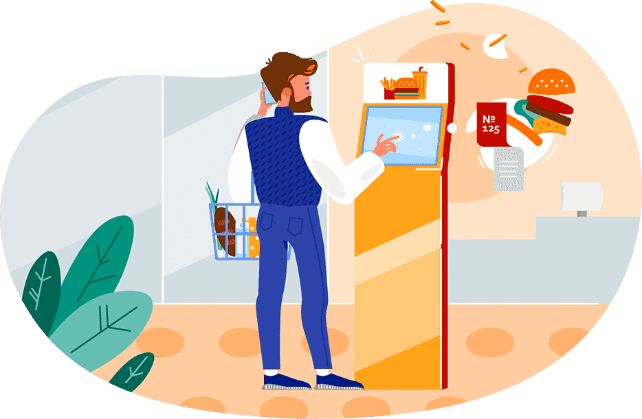 Food kiosk app