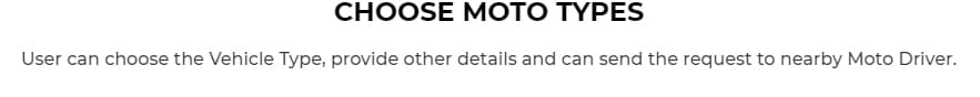send request to moto driver