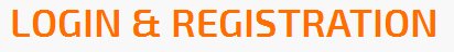Login & registration