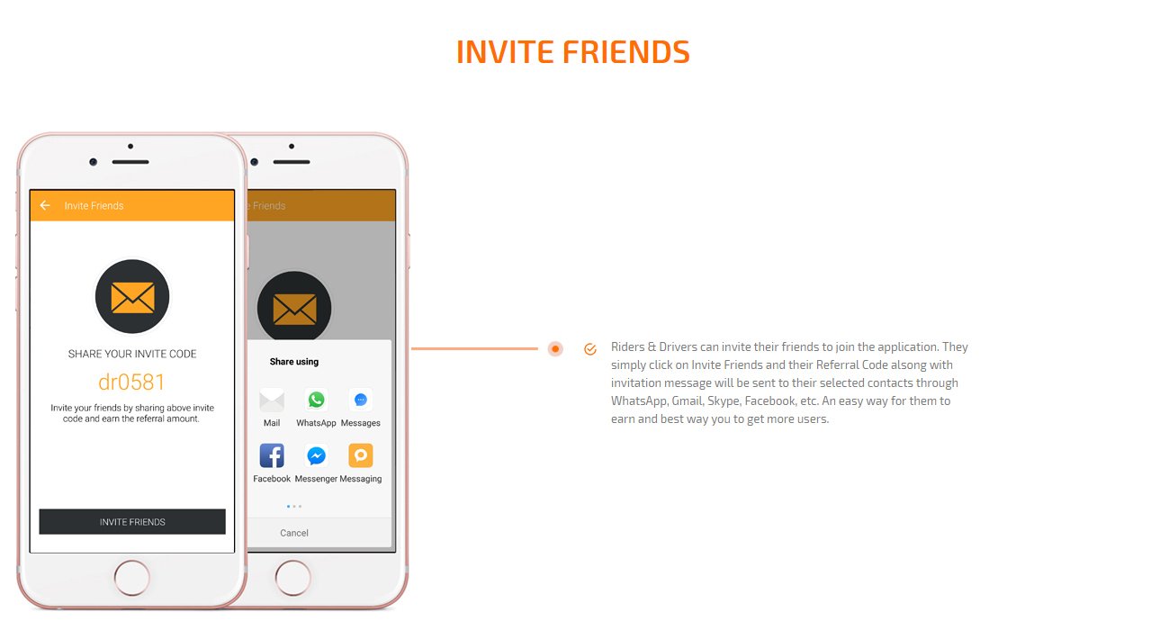 invite friends screen
