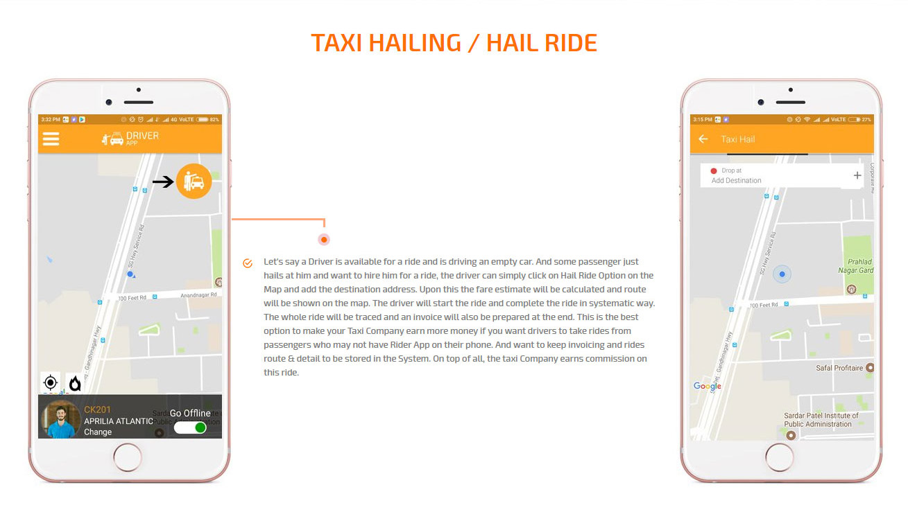 taxi hailing