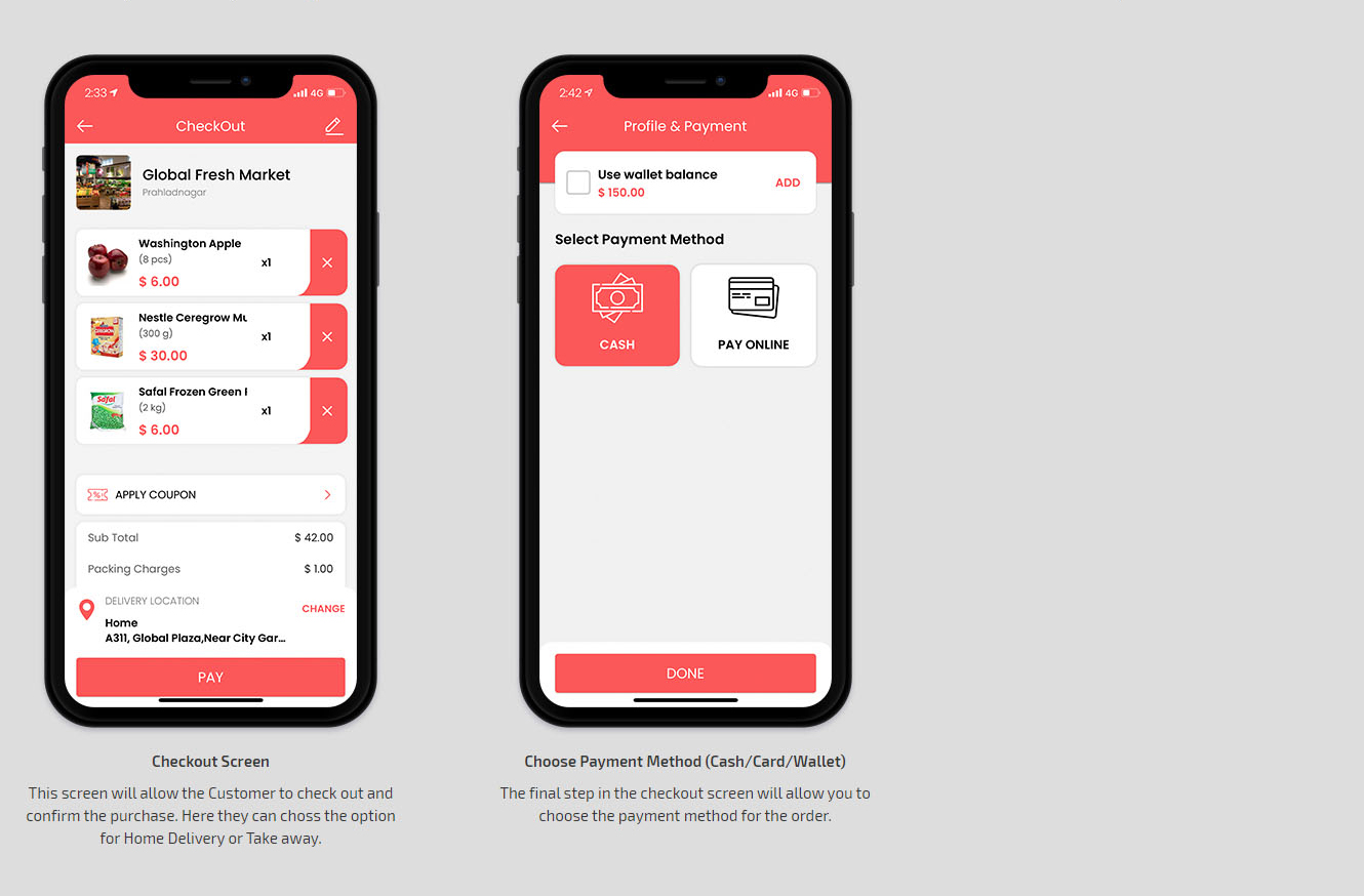 checkout process checkout process