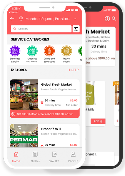 instacart app clone