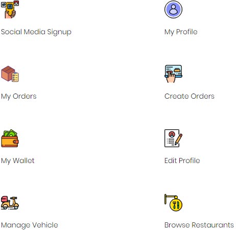 Website features