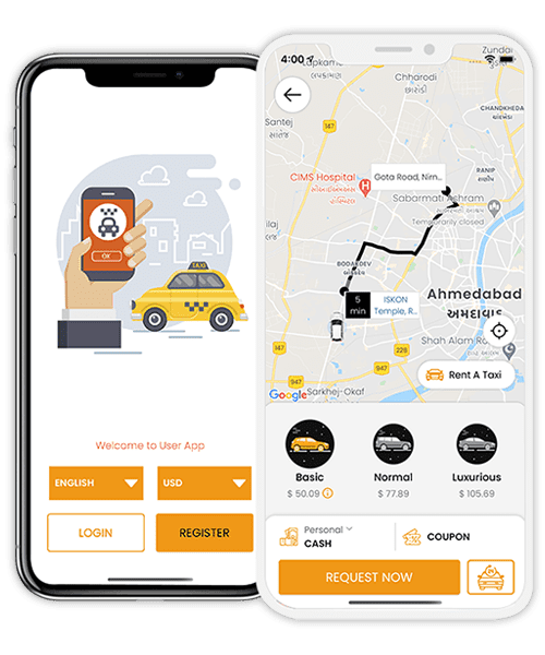 Uber Clone, Uber Clone Script, Top Selling Taxi Booking app