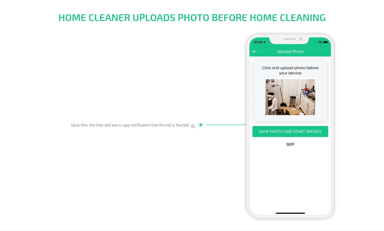 Uber for Maids Uber for House Cleaning On Demand App