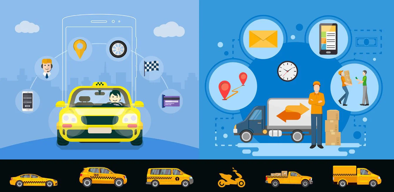 Uber Delivery And Taxi Business solution