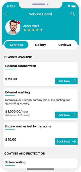 Advanced and detailed Service Search in Service Provider Components