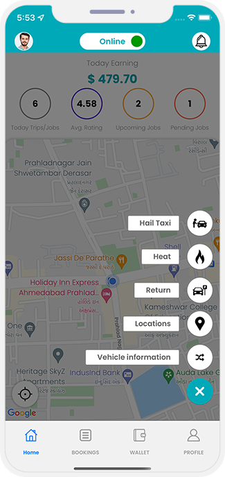 provider app menu provider app menu