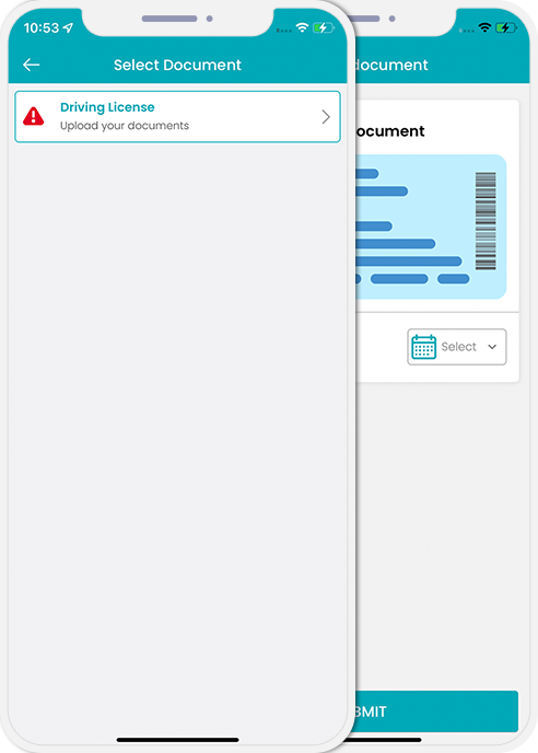 Service providers upload ID documents Service providers upload ID documents from panel