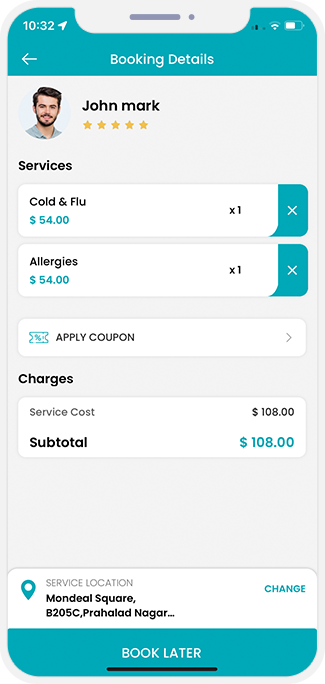 choose service categories